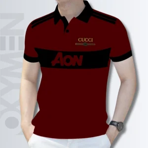Bulgarian Rose Color Polo Shirt For Men