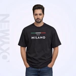 Men’s Drop Shoulder T-Shirt with DTF Print – Premium Casual Streetwear