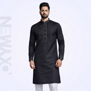 Regular Fit Embroidered Panjabi For Men