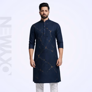 Regular Fit Embroidered Panjabi For Men