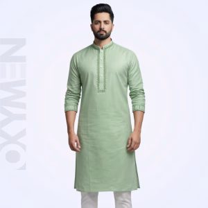 Regular Fit Embroidered Panjabi For Men