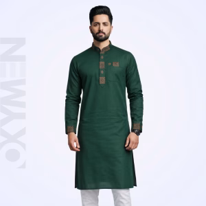 Regular Fit Embroidered Panjabi For Men