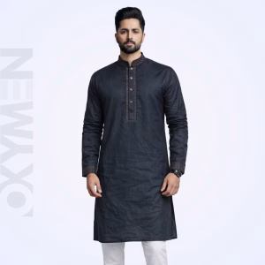 Regular Fit Embroidered Panjabi For Men