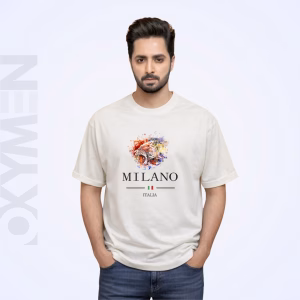 Men’s Drop Shoulder T-Shirt with DTF Print – Premium Casual Streetwear