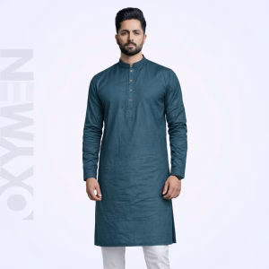 Regular Fit Embroidered Panjabi For Men