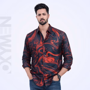 Printed Casual Shirt for Men | Full Sleeve Regular Fit | Comfortable Everyday Wear