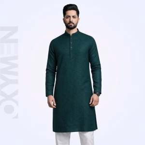 Regular Fit Embroidered Panjabi For Men