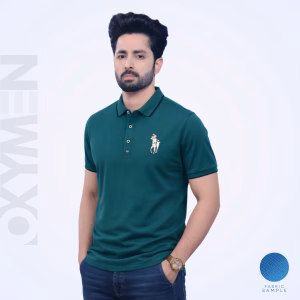 Cotton Polo Shirt for Men | Piqué Fabric | Comfortable Everyday Wear