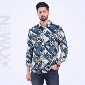 Printed Casual Shirt for Men | Full Sleeve Regular Fit | Comfortable Everyday Wear