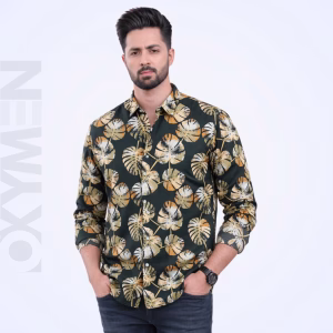 Printed Casual Shirt for Men | Full Sleeve Regular Fit | Comfortable Everyday Wear (Copy)