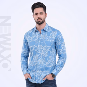Printed Casual Shirt for Men | Full Sleeve Regular Fit | Comfortable Everyday Wear
