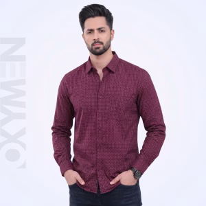 Printed Casual Shirt for Men | Full Sleeve Regular Fit | Comfortable Everyday Wear