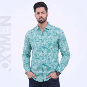 Printed Casual Shirt for Men | Full Sleeve Regular Fit | Comfortable Everyday Wear