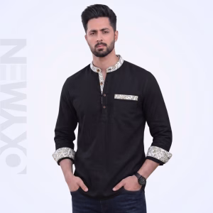 Casual Katua for Men | Full Sleeve Regular Fit | Comfortable Everyday Wear
