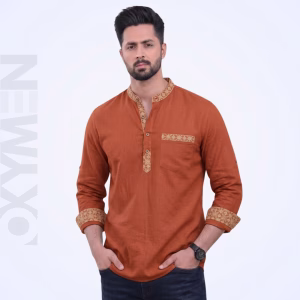 Casual Katua for Men | Full Sleeve Regular Fit | Comfortable Everyday Wear