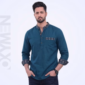 Casual Katua for Men | Full Sleeve Regular Fit | Comfortable Everyday Wear