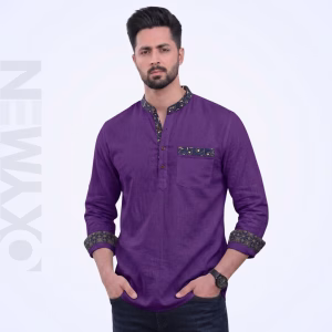 Casual Katua for Men | Full Sleeve Regular Fit | Comfortable Everyday Wear