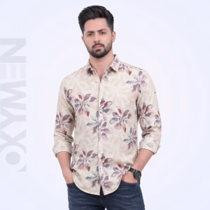 Printed Casual Shirt for Men | Full Sleeve Regular Fit | Comfortable Everyday Wear